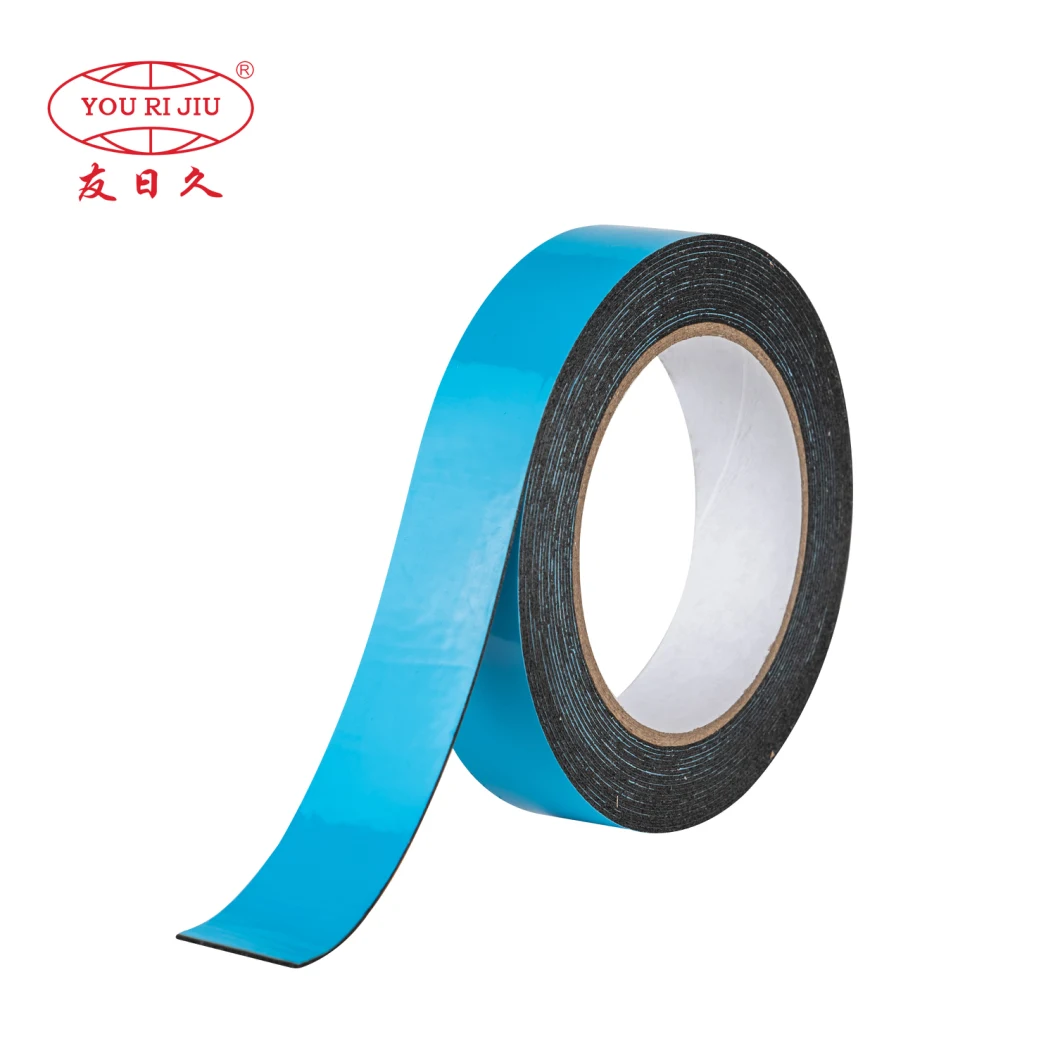 Free Sample 1mm 1.5mm 2mm 3mm Custom Size Strong Bonding Double Sided PE Adhesive Foam Tape