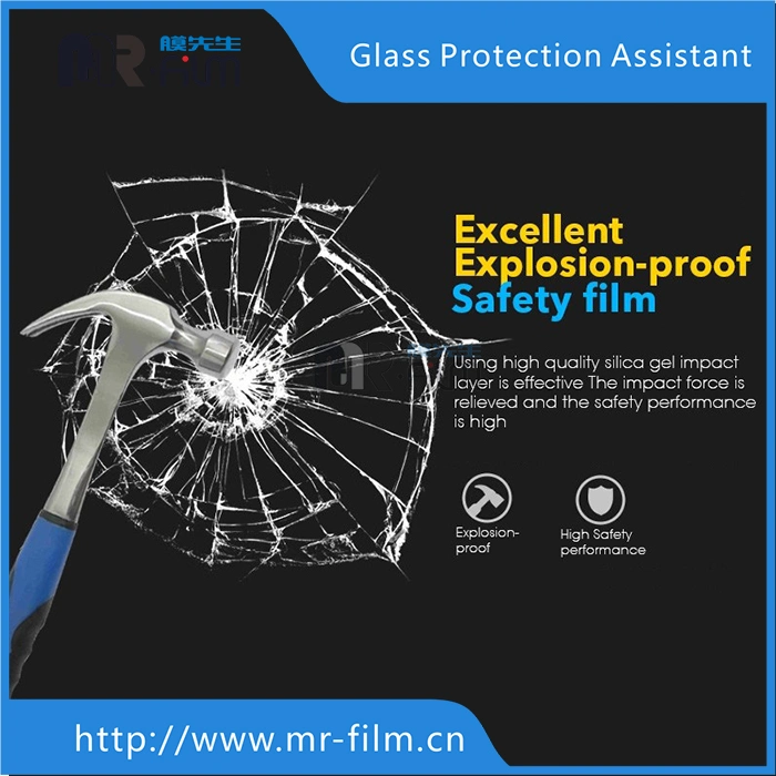 Bulletproof Safety Window Film Protection Glass Anti Bullet Tint Film