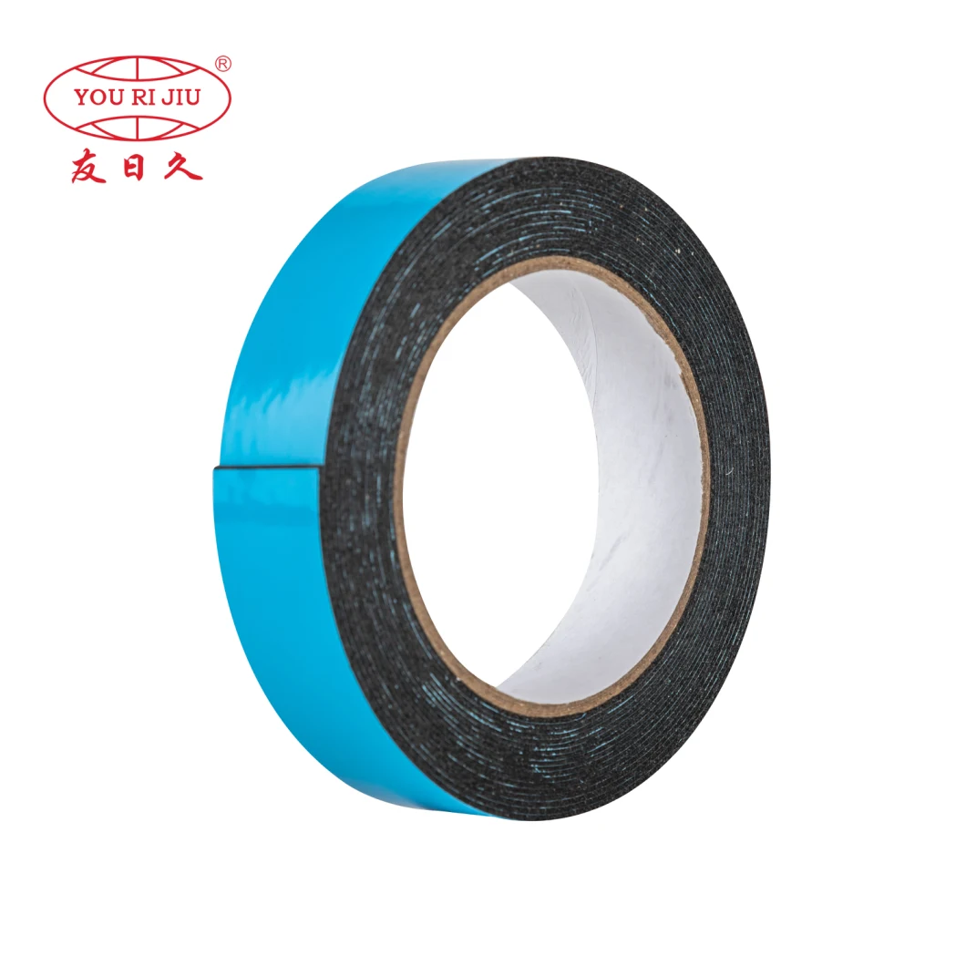 Free Sample 1mm 1.5mm 2mm 3mm Custom Size Strong Bonding Double Sided PE Adhesive Foam Tape