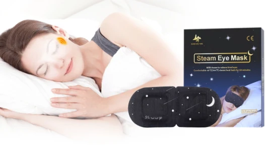 Masque pour les yeux à vapeur de sommeil jetable