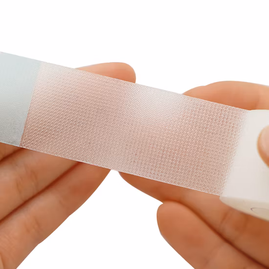Ruban PE médical chirurgical perforé transparent hypoallergénique CE FDA